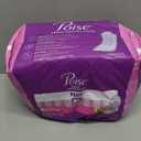 Poise Incontinence & Postpartum Pads for Bladder Leaks, 5 Drop Maximum Absorbency, Regular Length, 48 Count 