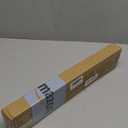 Black Curtain Rods for Window 28 to 48, 5/8 inch Small Decorative Curtain Rod Set with Brackets (32-46'')