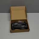 Ergonomic Bike Grips - Widen Holding Rubber Grips with Aluminum LockGrips for Mountain & Road Bikes (Big horn Shape(Black&Grey))