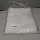 8.5 x 11 Clear Letter Sized Plastic Envelopes Document File Storage Holder 20 Pack Hook Loop Closure