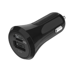 CellCandy - Dual Port Car Charger - USB-C & USB-A