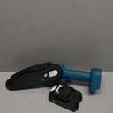 Seesii Mini Chainsaw, 6-inch Mini Chainsaw Cordless, Handheld Electric Power Chain Saw with 2 Batteries, for Tree Trimming Wood Cutting, Best Gifts for Father, Dad, Husband, Men (Blue)