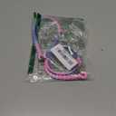 Lconvicely 2Pack Water Bottle Handle - Soft Silicone Water Bottle Holder, Sling, Lanyard Fits Most 8-40oz Water Bottles, Water Bottle Strap Compatible Stanley Cup, Blue+Colorful