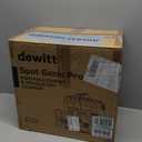 DeWitt Spot Genie Pro Portable Carpet Cleaner Machine, Upholstery Cleaner  Lightweight 7.7lb Pet Stain & Odor Remover with 4 Cleaning Tools, Compact Design for Home, Car, and Furniture (White)