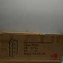 Bookshelf Arched Bookcase, Industrial Curved Metal Book Shelves, 72" Tall Freestanding Open Storage Shelf Display Rack for Living Room Home Office, Black, 4-Tier