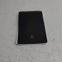 Goal Planning Notepad - A5 Goal Setting Journal For Project Action Plan,Task Management, Personal Development & Track Goals. Productivity Notepad For Daily Work & School - 54 Sheets (Goal Planner-Black-A5)