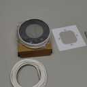 WiFi LCD Display Intelligent Thermostat Programmable Temperature Controller APP Control (GB, Black)