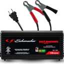 Schumacher Electric 1.5A Car Battery Charger and Maintainer, 3-in-1 Solution, for 6V/12V Power Sport, Automotive, and Marine Batteries, SC1355.
