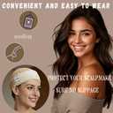 Wide Wig Grip Cap for Women Non Slip,Wig Caps with Velvet Wig Grip Band Adjustable Hair Cap for Glueless Wigs