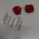 APACALI 200 Pack Floral Water Tubes/Vials for Flower Arrangements, Rose Flower Water Tubes Aqua Picks, Clear Plastic Rose Water Tubes with Picks, Floral Water Tubes Stems Picks (2.8" x 0.7")