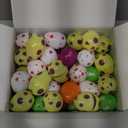 JOYIN 80 Packs Prefilled Easter Eggs with Toys and Stickers, Toys Fillers for Easter Egg Hunt, Basket Stuffers, Party Favors, Classroom Events