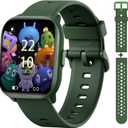 meoonley Kids Watch for Girls Boys with IP68 Waterproof, Girls Watch with 19 Sports Modes, Sleep Tracking, Pedometer, Stopwatch, Kids Activity Tracker, Birthday Gifts for Girls Age 6-15 Years Old
