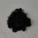 CAISHA Jumbo Hairpiece Scrunchy Updo Voluminous Curly Messy Bun Black G1L