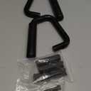 Pack of 2 Front Grab Handles, Front Grab Bars, Front Grab Handle Kit for Jeep Wrangler JK JKU 2007-2018 Black Grab Bar