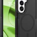 Magnetic for Samsung Galaxy S26 Case Heavy Duty Protection, Military-Grade Dual-Layer Shockproof S26 Phone Case [Fit for MagSafe] Anti-Fingerprint Matte Finish Galaxy S 26 Case 6.3", Black