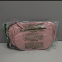 Bum Bags for Women Nylon Crossbody, Spacious Fanny Packs Belt Bag Large Sling Bag with Adjustable Strap, Pink