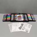 Gel Pens for Adult Coloring Books, 160 Pack Artist Colored Gel Pen with 40% More Ink, Black Case. Perfect for Drawing Doodle Crafts Journaling Planner