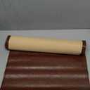 AmazeCov Headrest Cover for Furniture Slipcovers, Faux Leather Headrest Protector for Recline Chair Vinyl Head Protector Cover for Sofa , Theater Seat Cover for Home & Office 17x27 Inches, Brown