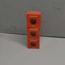 3 x Smart Interactive Cat Toy,2025 New Generation Interactive Cats Toys,Interactive Cat Toys for Indoor C at Ball,Automatic Moving Cats Toy Ball with Tail (Orange)