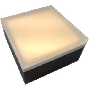 LUMENGY Paver Light 4x4 Inch (3.93x3.93), 2700K Warm White, Glare-Free Brick Lighting for Driveways, Walkways, Pool Decks and Patios, 12V Hardwired, IP67 Waterproof, Drive-Over Rated