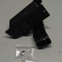 30W USB C Recessed Power Strip,Flat Plug Power Strip,2 Outlets 4 USB Ports,Furniture Flush Mount Desk Outlet,Recessed Outlet for Side Table/Sofa Table,10ft Cord(Black)