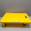 MaxWorks 50840 High Visibility Yellow 300-lb Capacity Movers Dolly with 4 Swivel Casters, 19-1/2" x 14-1/2" Platform