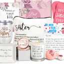 Sister Birthday Gifts, Sisters Gifts from Sister, 9PCS Unique Gift for Sisters Gift Baskets Ideas for Christmas, Birthday, Mothers Day, Valentines Day