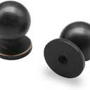khtumeware 10 Pack 1 inch Oil Rubbed Bronze Cabinet Knobs Dresser Knobs Ball Drawer Knobs Kitchen Cabinet Hardware Zinc Knobs for Dresser Drawers
