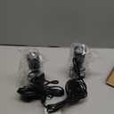 RGBW Indoor Spotlight 10W LED Color Changing Spotlight with Remote, 120V Christmas Up Lights Accent Spot Light with Foot Switch for Plant Halloween Party Decor, 5FT Code, 2Pack