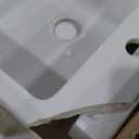 Sinkology Jackson Crisp White Fireclay 25" Single Bowl Drop-In Kitchen Sink
