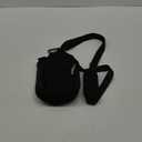 IPOW Magnetic Gym Bag Water Bottle Carrier Holder with Phone Pockets & Shoulder Strap for Men Women,Water Bottle Holder, Gym Pouch, Crossbody Bag for Travel, Sports, Work, Fitness - Black