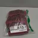 FLXXIE Microfiber European Pillow Shams Set of 2, Fade, Wrinkle and Shrinkage Resistant Soft Pillow Covers with Envelope Closure Euro Sham Covers (Red, 26x26 Inches)