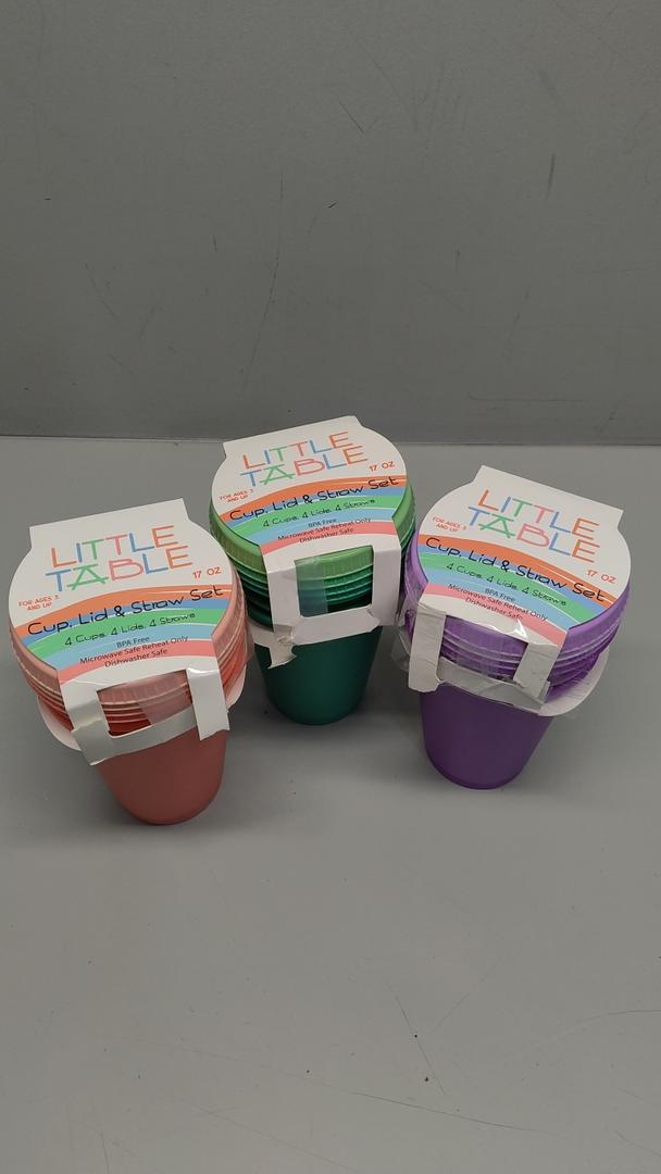 Little Table, Cup & Lid Set of 12
