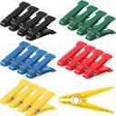 20 Pcs Graded Pinch Pin Exerciser, Finger Exerciser Hand Exercise Equipment Finger Strengthener Pinch Clips for Conditioning Grip Strength Trainer