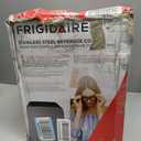 Frigidaire Portable 10L, 15-can Mini Fridge Brushed Stainless Rugged Refrigerator, EFMIS188-SS (standard)