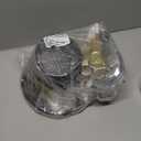 Shappy 48 Pcs New Year's Eve Party Supplies for 12 Guests 2026 Party Supplies Top Hat Headbands Tiara Fringed Noise Makers(Black Gold Silver)