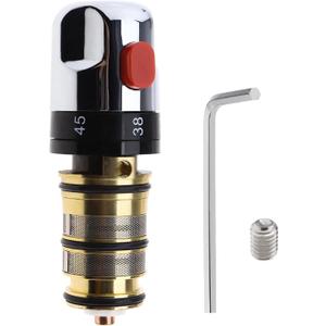 Thermostatic Bath Mixer Tap Shower Valve Handle Spare Repair Cartridge Kit Hot