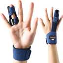 Finger Extension Splint for Trigger Finger, Mallet Finger, Finger Knuckle Immobilization, Finger Fractures, Wounds, Post-Operative Care and Pain Relief (10)