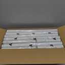 Tension Double Curtain Rods for Windows by EZFurni,31 to 83 Inch Wide, Adjustable No Drill Curtain Rods for Living Room,Bedroom,Decorative Window Treatment,Renter Friendly,39 to 130 Inch Height,White