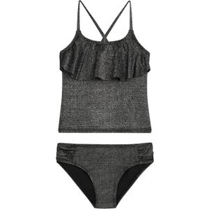 Kanu Surf Girls' Charlotte Flounce Tankini Beach Sport 2-piece Swimsuit
