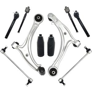 WFLNHB 10pc Front Lower Control Arm Suspension Kit Replacement for Honda Odyssey 2005-2010