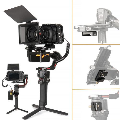 ZGCINE VR-04 V-Lock Plate for DJI RS Gimbal Stabilizers