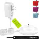 Replacement Charger for Toniebox, Portable Charging Cord for Kids Audio Player, Compatible with Toniebox Starter Set (6.5FT, White) (1)