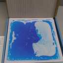 Art3d Liquid Sensory Floor Tiles 30 x 30 cm Playroom Dance Floor Square Colourful 4 Tiles (11.8 x 11.8 inch, Colorful)