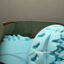 DMI Foam Mattress Topper, Egg Crate Foam Pad, Mattress Pad And Bed Topper For Support, Air Circulation, Pressure Relief And Weight Distribution, Queen Size Mattress, 56 x 78 x 2