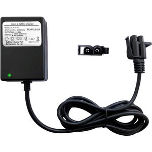 FLHFULIHUA 24 Volt Kids Ride On Car Charger for Yamaha Grizzly Grave Digger Monster Truck Toys 24V Replacement Battery Charger Children Electric Car