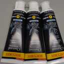 Burt's Bees Toothpaste, Natural Flavor, Charcoal with Fluoride Toothpaste, Mountain Mint, 3 x 4.7oz