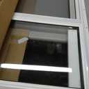 Vinyl Basement Window, Bathroom Sliding Window 32" x 22" White