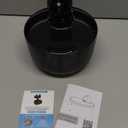 Cat Water Fountain Wireless Cordless: Cat Fountain for Drinking Battery Operated - 88oz/2.6L Black Pet Water Fountain Rechargeable - Quiet Cats Water Bowl Dispenser with Motion Sensor - Small Animals