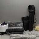 Portable Sauna Box for Home & Gym Includes 3L Steamer, Large Folding Chair, and Full-Body Steam Tent (31.5"x31.5"x71") Perfect for Relaxation Anywhere (Black)